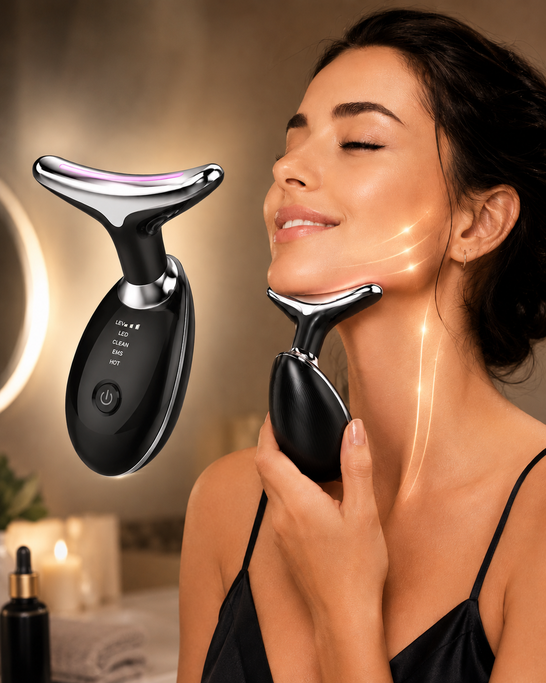 Lunéa™ Beauty Lift – Massaggiatore Viso e Collo