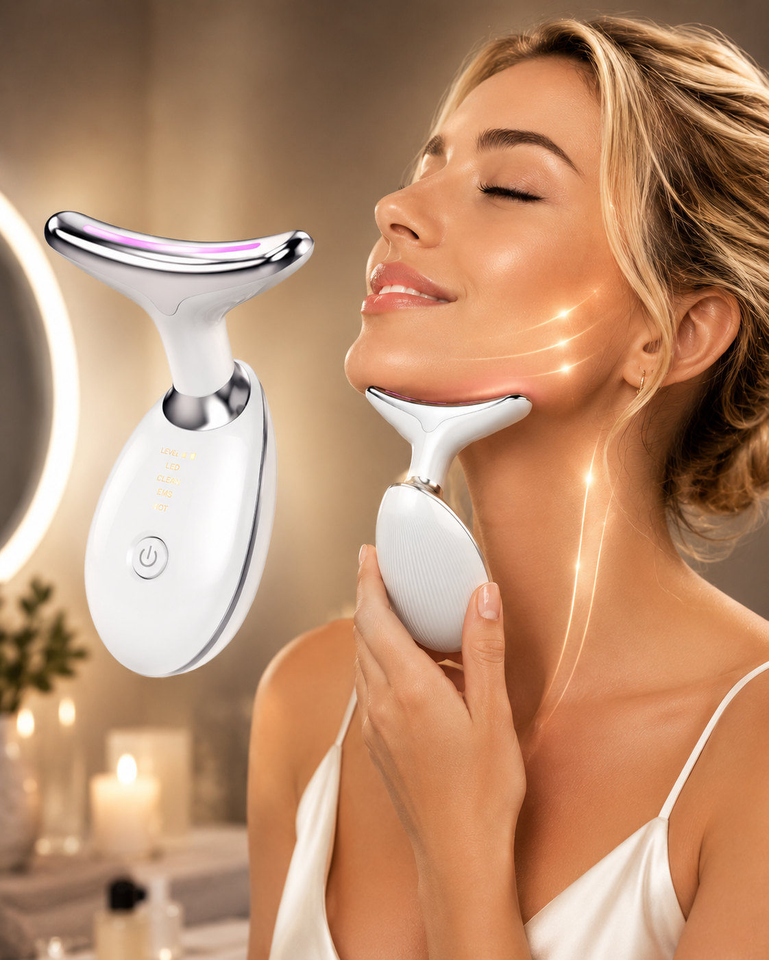 Lunéa™ Beauty Lift – Massaggiatore Viso e Collo